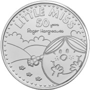 2021 Five Pound Coin - Mr Men: Little Miss Sunshine BU